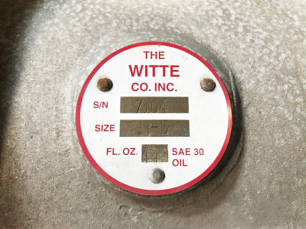 Witte Industrial Vibrator, Size M-5